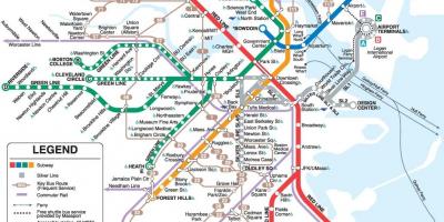 Metrô mapa de Filadélfia