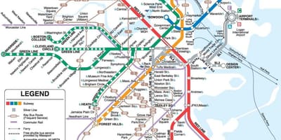 Septa mapa do metropolitano